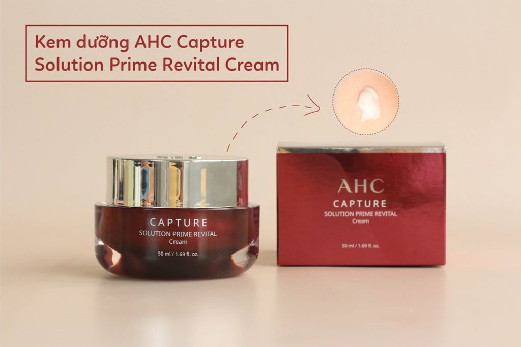 Kem AHC Capture #Revital 50ml (Đỏ)