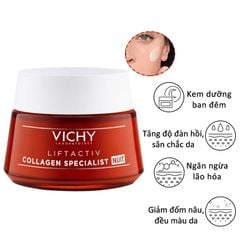 Vichy - Kem chống lão hoá Liftactiv Collagen Specialist 15ml (Đêm)