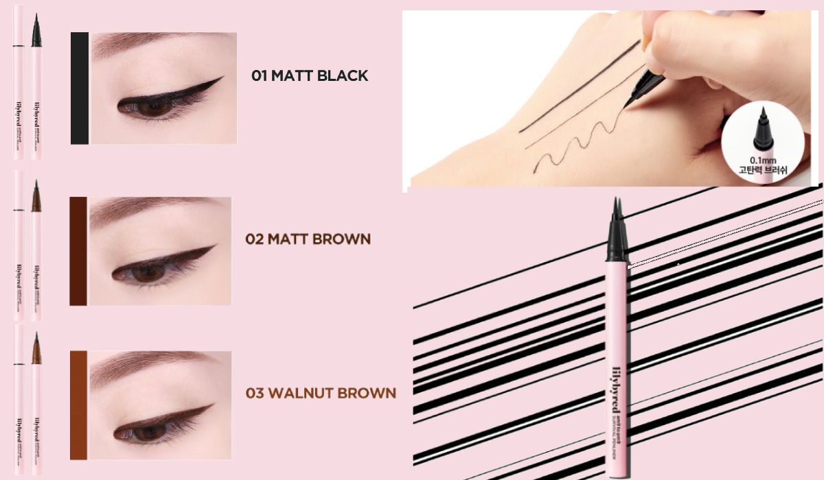 Kẻ Mắt Lilybyred #01 (Đen)Kẻ Mắt Lilybyred #01 – Thế Giới Mỹ Phẩm Bình Dương