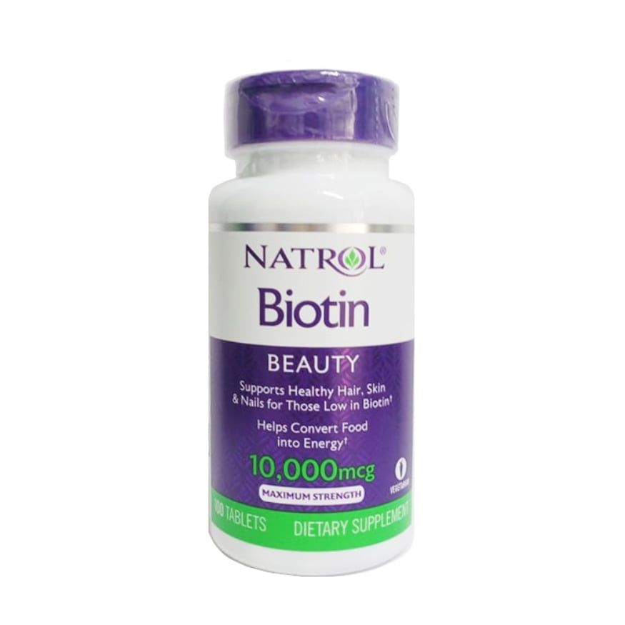 Viên Uống BIOTIN 10,000 mcg (Mẫu Mới)