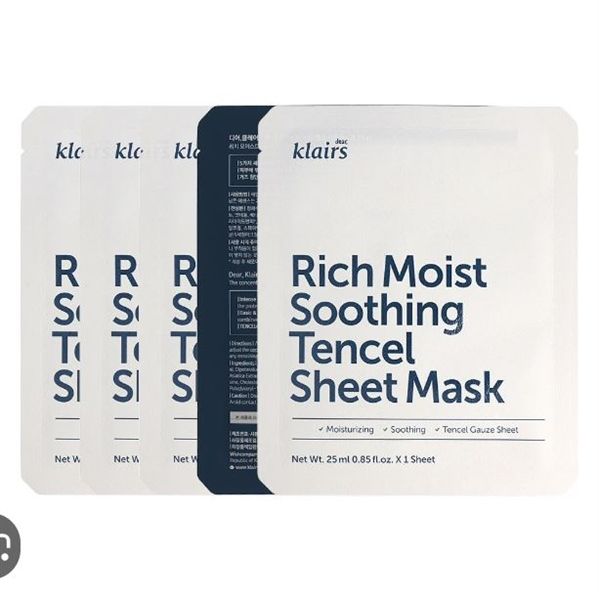 Klairs - Rich Moist Soothing Tencel Sheet Mask