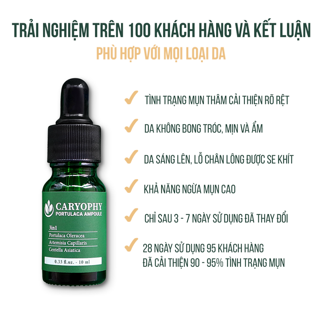 Caryophy - Serum Trị Mụn - Mờ Thâm 10ml
