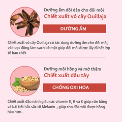 Tẩy Tế Bào Chết Môi Sủi Bọt Unpa Bubi Bubi Bubble (Mẫu Mới)