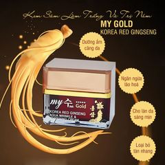 Kem sâm My Gold Wrinkle&Whitening 50ml (vuông)