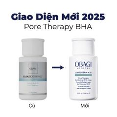 Dung Dịch Obagi Clenziderm M.D Pore Therapy Exfoliating BHA Toner 148ml (Mới-Ko Tđ)