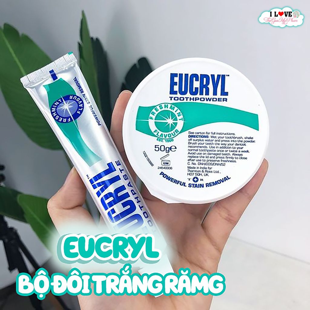 Bột Trắng Răng Eucryl