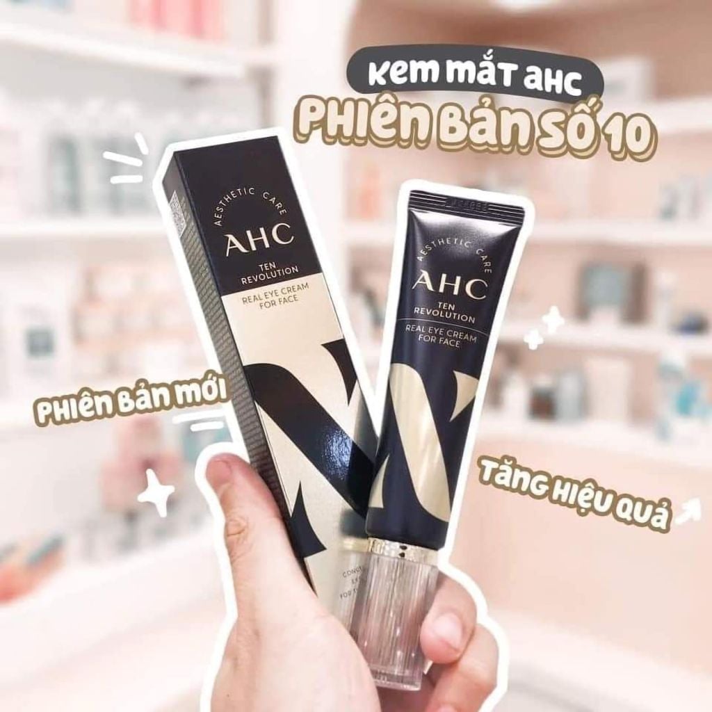 Kem Mắt AHC Ten Revolution 12ml (Đen-Vàng)
