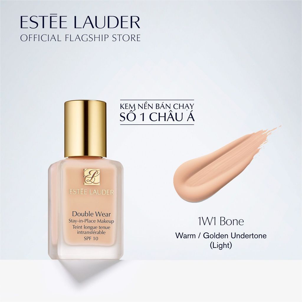 Kem Nền Estee Lauder Double Wear 30ml #1W1 Bone (Ko Tđ)