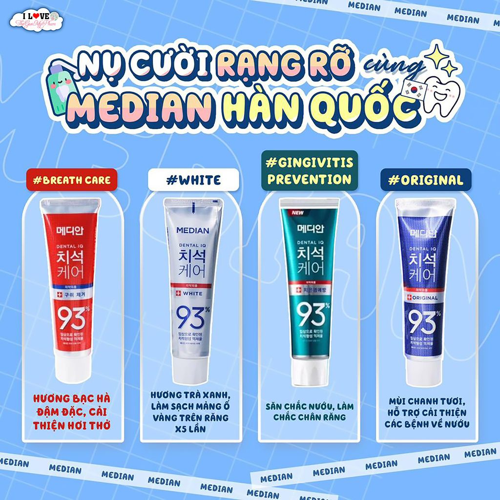 Median - KĐR Dental IQ 93% #Blue