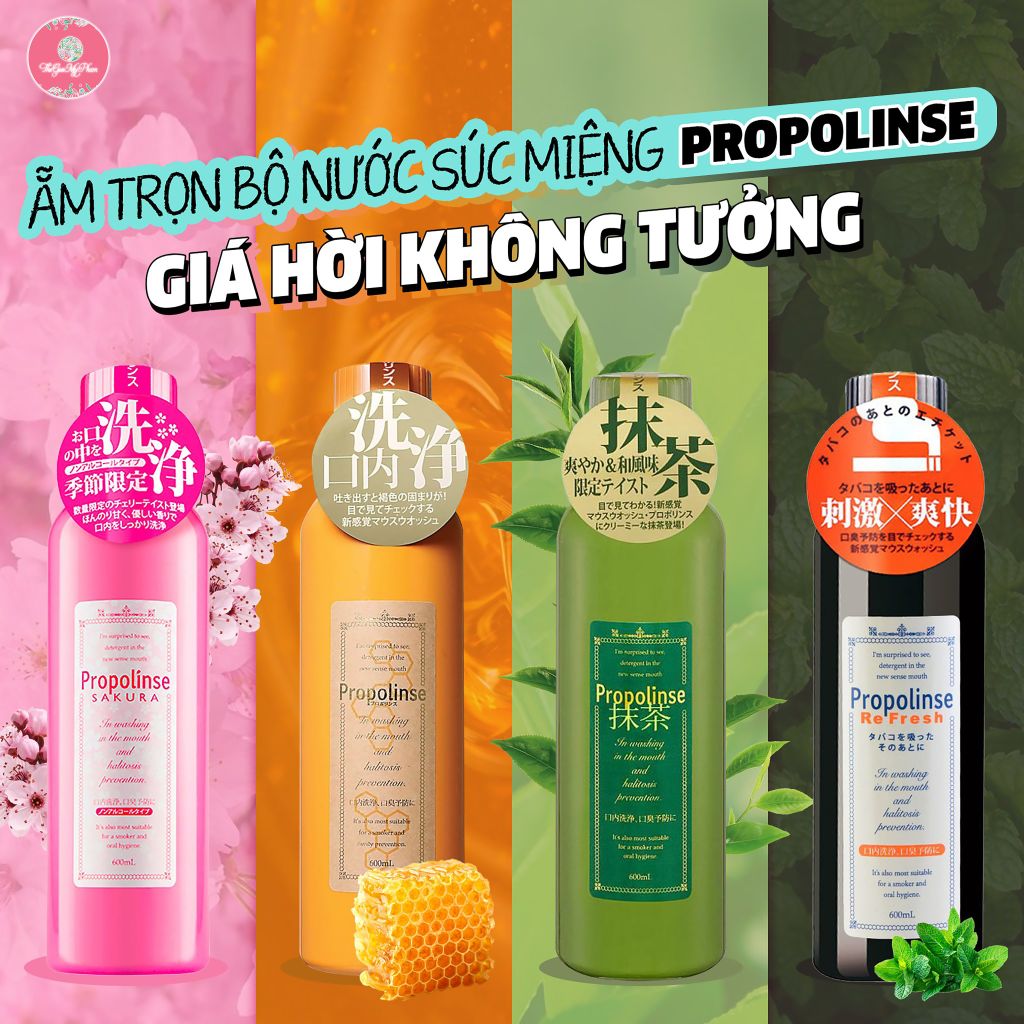 Nước Súc Miệng Propolinse 600ml #Vàng
