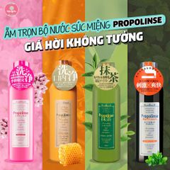 [ SALE 170K>145K] Nước Súc Miệng Propolinse 600ml #Vàng