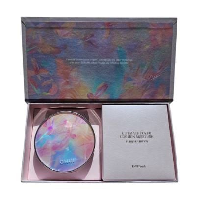 Set Cushion OHUI Ultimate Cover Cushion Moisture 2025 (1 Hộp + 2 Lõi) Ko Tđ