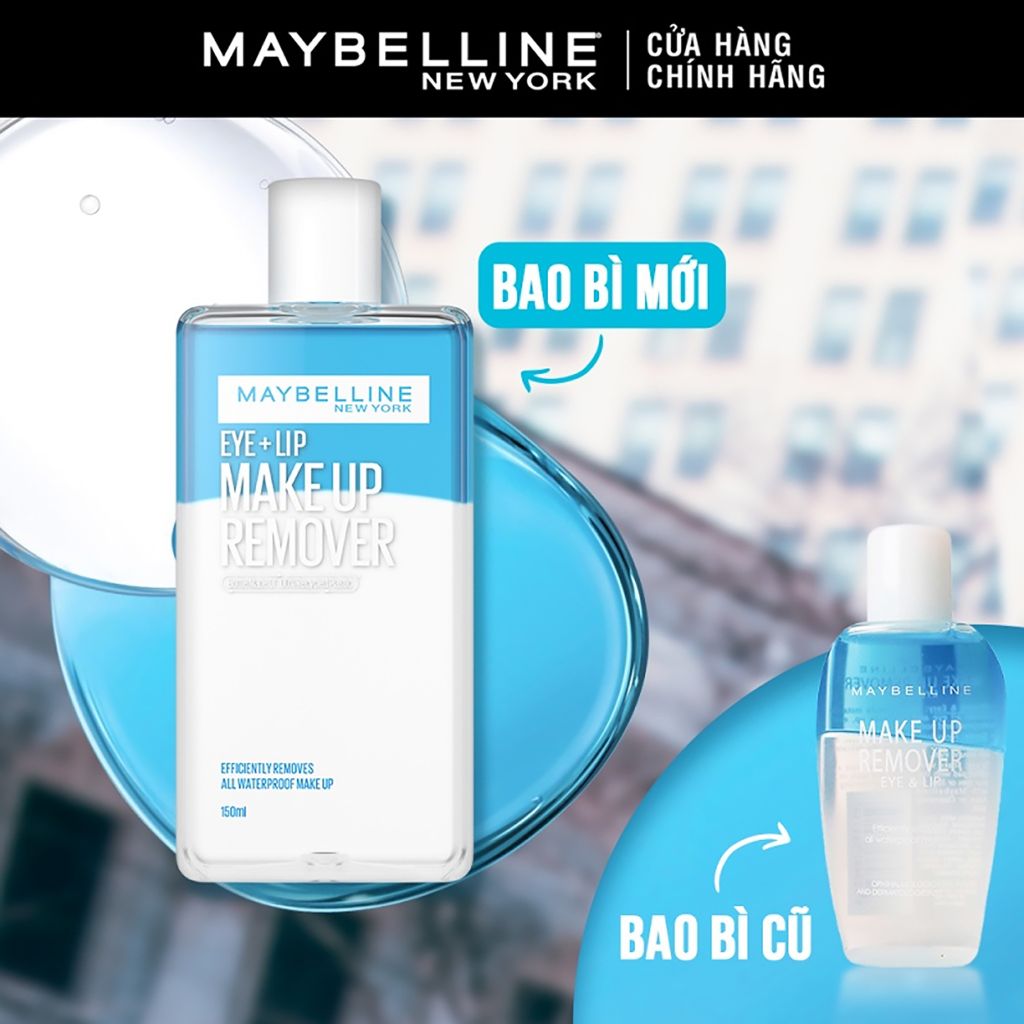 Nước Tẩy Trang Mắt Môi Maybelline 40ml