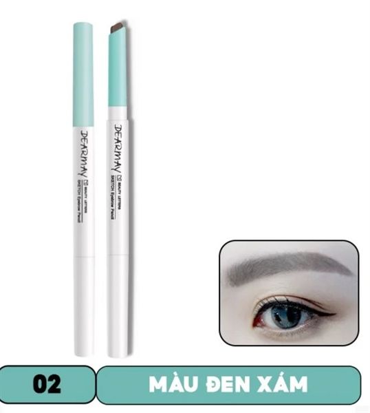 Chì Kẻ Chân Mày Innisfree Auto Eyebrow Pencil #02