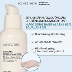 Tinh Chất Boom De Ah Dah Cấp Nước, Dưỡng Ẩm Chuyên Sâu 50ml