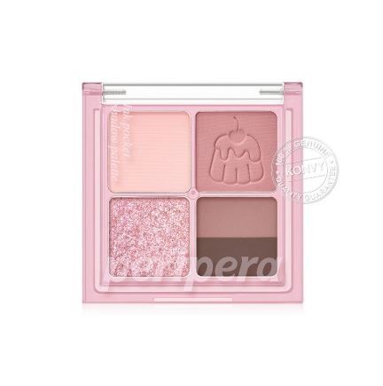 Phấn Mắt Peripera Ink 4 Ô Pocket Shadow Palette #06 Signature Is Mute
