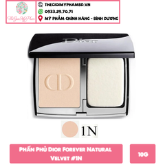 Phấn Phủ Dior Forever Natural Velvet 10g #1N (Ko Tđ)