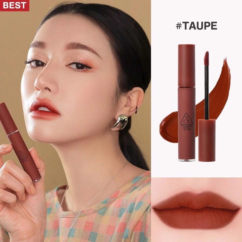 Son 3CE Velvet Lip Tint #NearAndDear ( ko tđ)