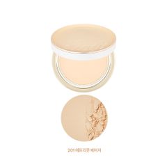 Phấn Phủ TheFaceShop Fmgt Gold Collagen Ampoule Two Way Pact #201
