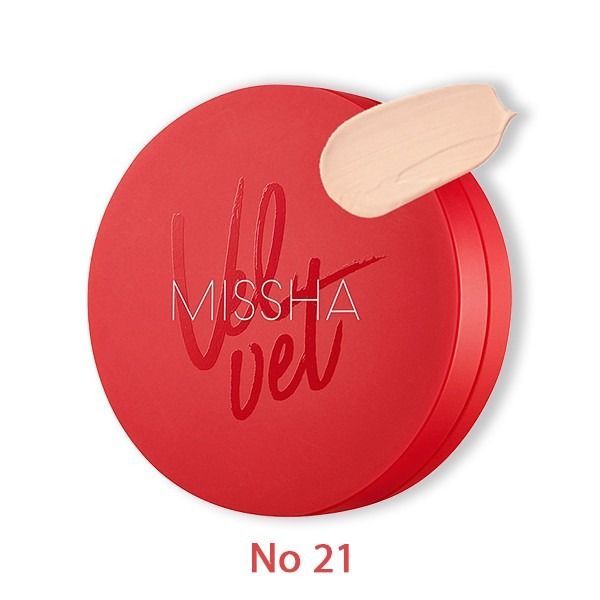 Cushion Missha Velvet Finish #21 (Đỏ)