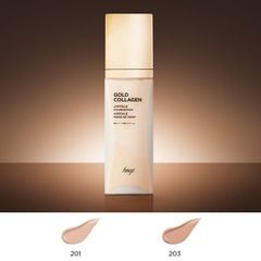 TheFaceShop - Nền Gold Collagen 40ml #201 Mẫu mới