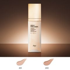 [Mẫu Mới] Kem Nền TheFaceShop Gold Collagen Ampoule Foundation SPF30 PA++ 40ml #V201 - Dành cho da sáng