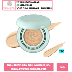 Phấn Nước Kiềm Dầu Innisfree No-Sebum Powder Cushion #21C
