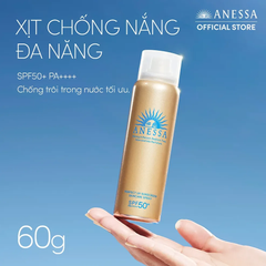 Xịt Chống Nắng Anessa 60g (Chai vàng)