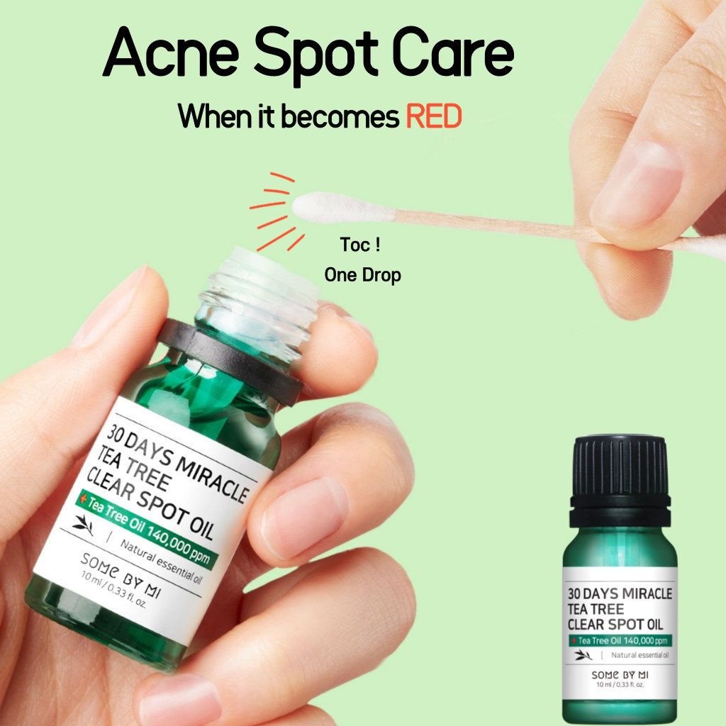 Tinh Dầu Tràm Trà Some By Mi 30 Days Miracle Tea Tree Clear Spot Oil 10ml