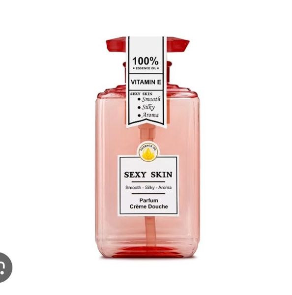 Gel Tắm Sexy Skin 600ml #Vitamin E (Hồng)