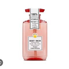 Gel Tắm Sexy Skin 600ml #Vitamin E (Hồng)
