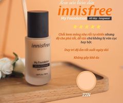 Innisfree - My Foundation All day Longwear 30ml #22N