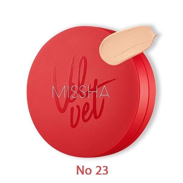 Cushion Missha Velvet Finish #23 (Đỏ)