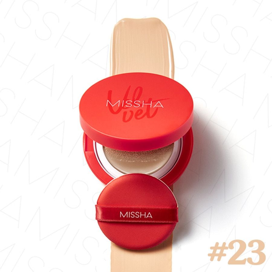 Cushion Missha Velvet Finish #23 (Đỏ)