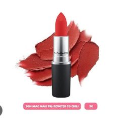 Son MAC Powder Kiss #316 Devoted To Chili (Ko Tđ)