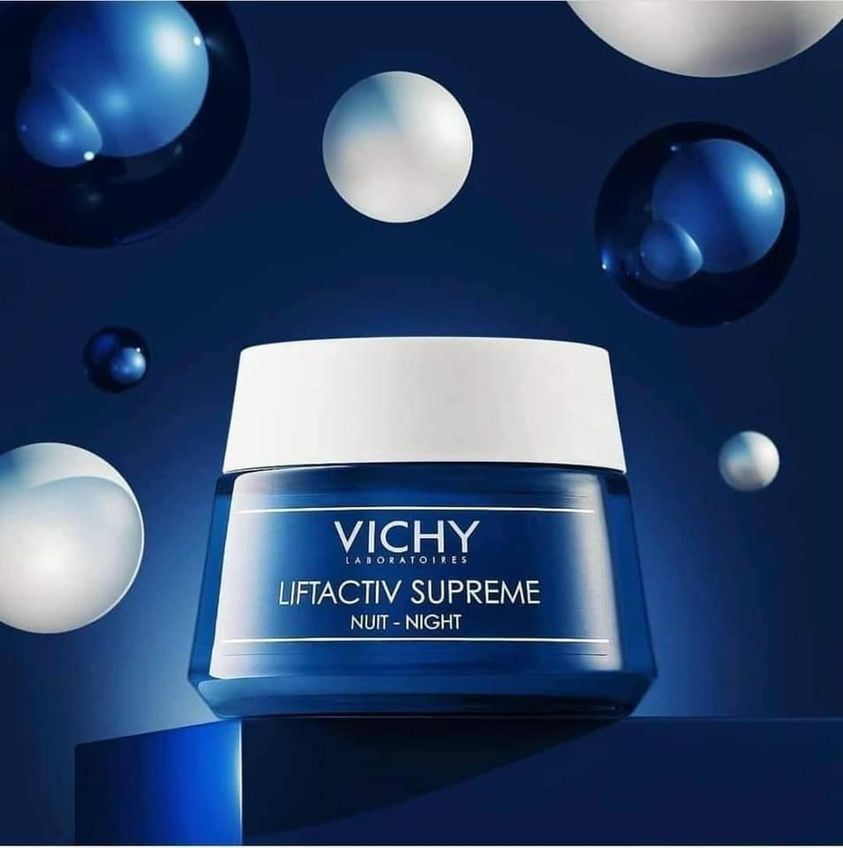 Kem Vichy Liftactiv Supreme Chống Lão Hóa 50ml # Đêm (Ko Tđ)