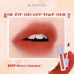 Son Kem Black Rouge Airfit Velvet #A09