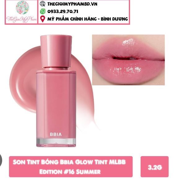 Son Bbia Glow Tint #16 Summer (MLBB Edition)