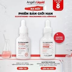 Tinh Chất Angel’s Liquid Glutathione+Niacinamide Cica Ampoule (Upgradation) 30ml