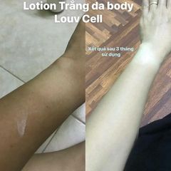 Louv Cell - Lotion Dưỡng Trắng Da Body 250ml