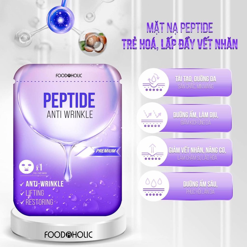 Nạ Food Holic #Peptide Anti Wrinkle