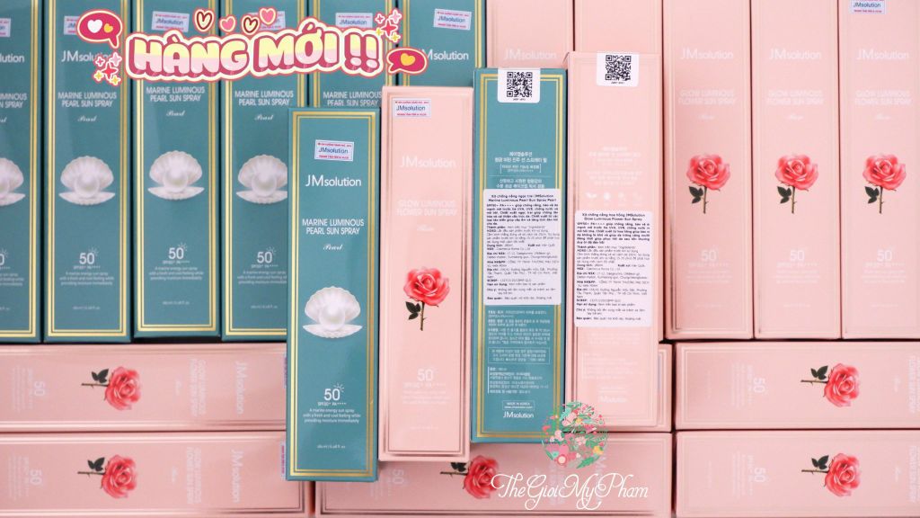 Xịt chống nắng JMsolution #Rose 180ml