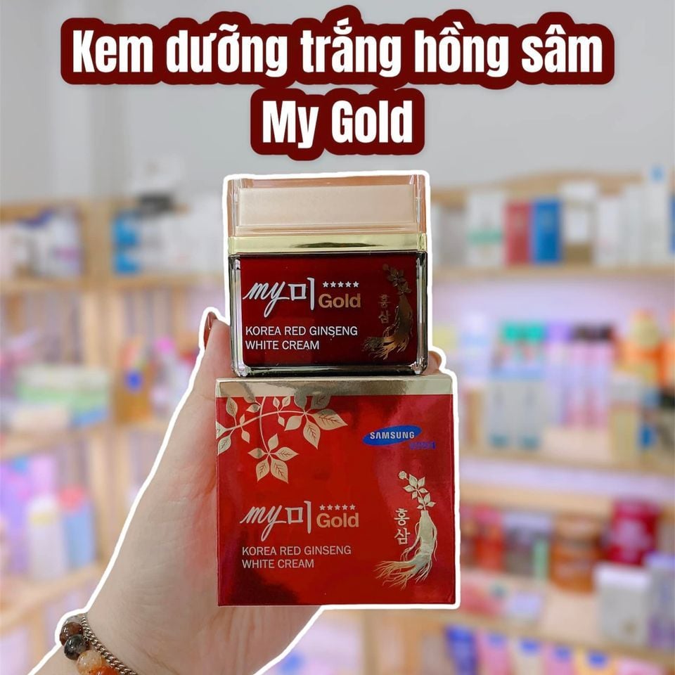 Kem Sâm My Gold White Cream 50ml