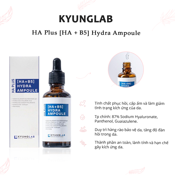 Serum HA B5 KyungLab Hydra Ampoule 50ml