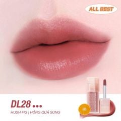 Son Kem Black Rouge Double Layer Over Velvet Ver 4 #DL28