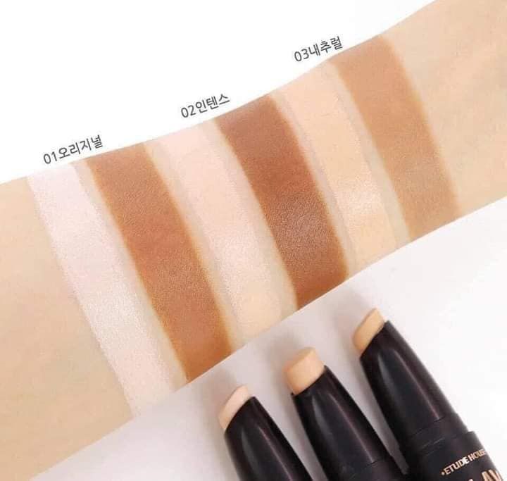Bút Tạo Khối 2 Đầu Etude House Play 101 Stick Contour Duo #02
