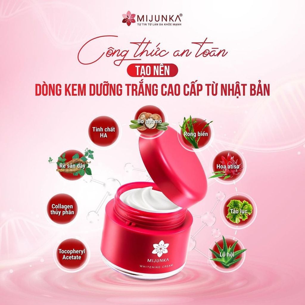 Mijunka - Whitening Cream 50g