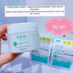 Kem Dưỡng Da Mụn Kracie Hadabisei Facial Cream 50g