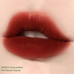 Merzy - Son Kem Lì V6 Firenze Negroni (Xanh Lá)