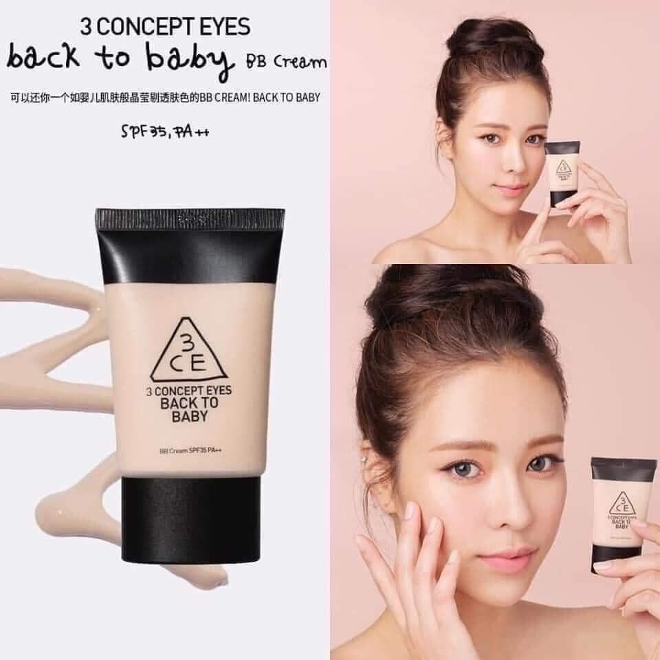 Back To Baby 3CE BB Cream SPF35 PA++